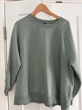 Old Navy Sage Green Crewneck Sweatshirt